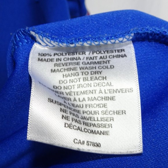 OVO Drake Blue 1/4 zip Athletic Tshirt - Picture 4 of 5